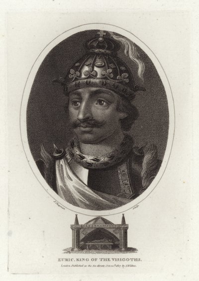 Eurich, König der Westgoten von English School