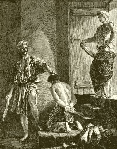 Hinrichtung von Johannes dem Täufer von English School