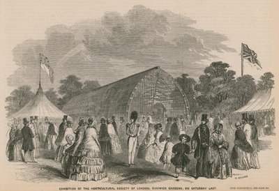 Ausstellung der Gartenbaugesellschaft von London, Chiswick Gardens von English School