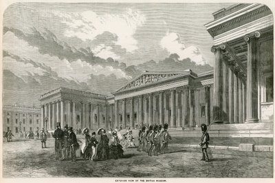Außenansicht des British Museum von English School