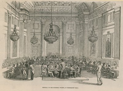 Festival der Madrigal Society, Freemasons Hall, London von English School