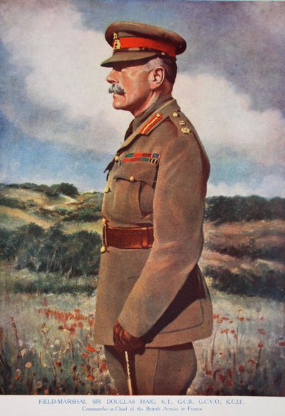 Feldmarschall Sir Douglas Haig, 1914-19 von English School