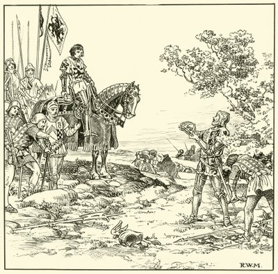 Das Finden der Krone bei Bosworth von English School