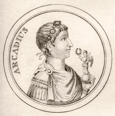Flavius Arcadius, aus 