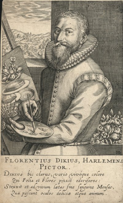 Floris Van Dijck, Maler aus Haarlem von English School