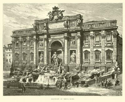 Trevi-Brunnen, Rom von English School