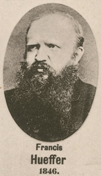 Francis Hueffer (Gravur) von English School