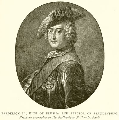 Friedrich II., König von Preußen und Kurfürst von Brandenburg von English School