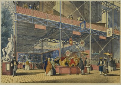 Aus "Dickinsons umfassende Bilder der Großen Ausstellung von 1851", veröffentlicht 1854 Indien Nr. 2, 1854 von English School