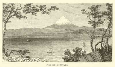 Fuji-san Berg von English School