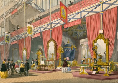 Möbelabteilung der Großen Ausstellung von 1851 von English School