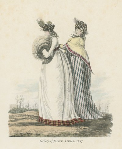 Gallery of Fashion, London, 1797 von English School
