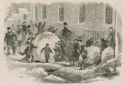 Sammeln, wie es geht; oder der Monster-Schneeball von English School