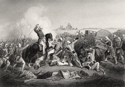 General Havelocks Angriff auf Nana Sahib bei Futtypore 1857, aus 