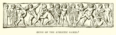 Genien der athletischen Spiele von English School