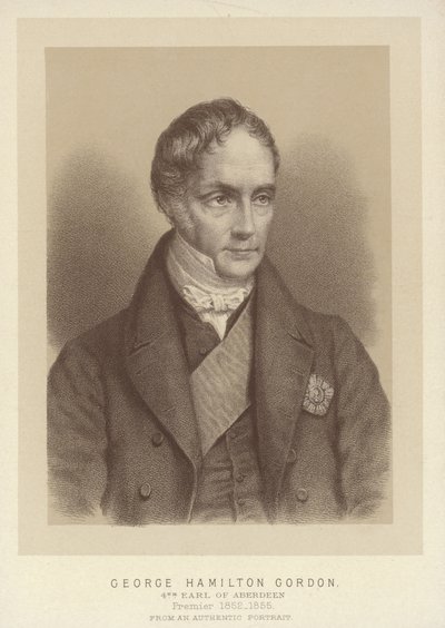 George Hamilton-Gordon, 4. Earl of Aberdeen von English School