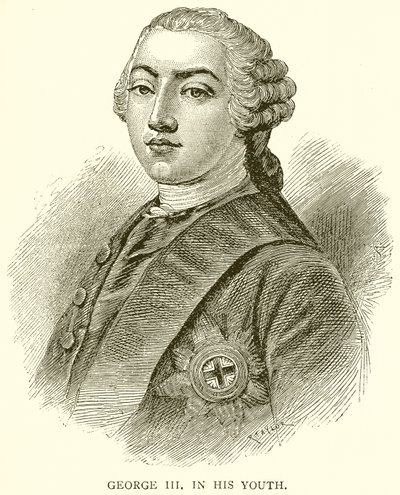 George III in seiner Jugend von English School