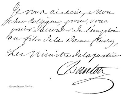 Georges Jacques Danton von English School