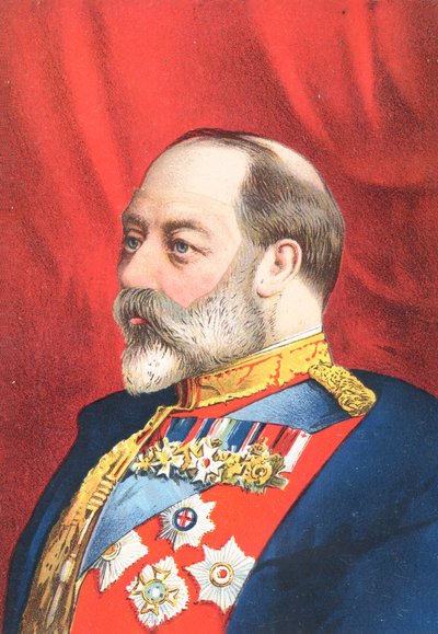 George V - Grußkarte von English School
