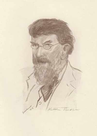 George William Russell, irischer nationalistischer Schriftsteller und Maler von English School