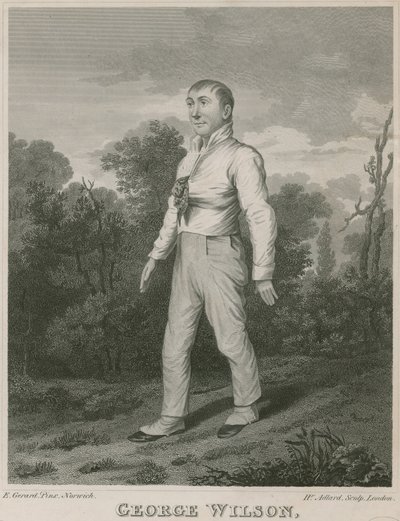George Wilson, der berühmte Fußgänger von Blackheath von English School