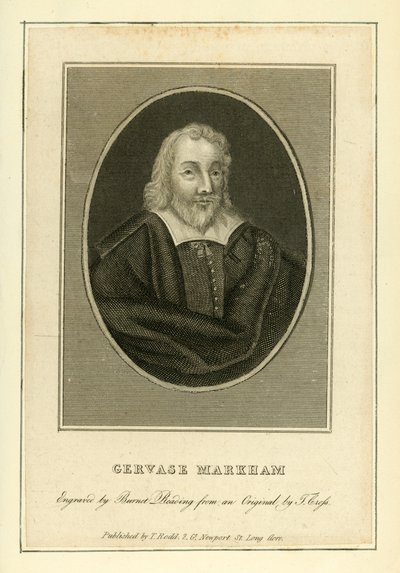 Gervase Markham (Gravur) von English School
