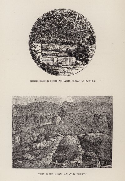 Giggleswick, Ebbing und fließende Brunnen von English School
