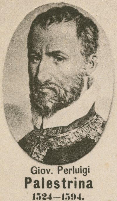 Giovanni Pierluigi da Palestrina (Gravur) von English School
