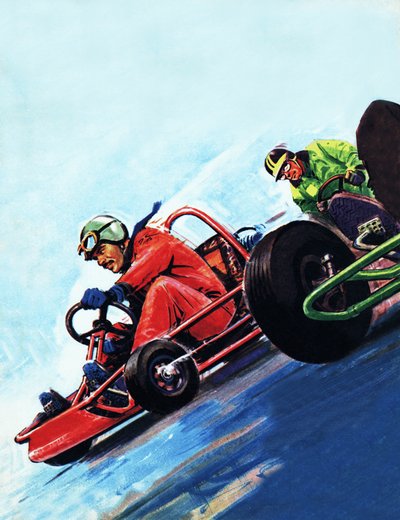 Kartfahren von English School
