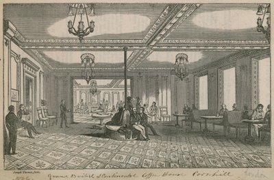Grand British and Continental Coffee House, Cornhill von English School