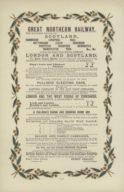 Great Northern Railway von English School