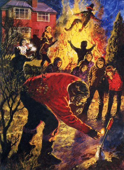 Guy Fawkes Nacht von English School