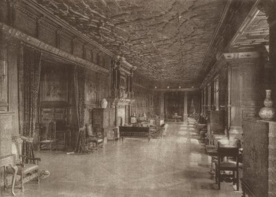 Hatfield House, Die Lange Galerie von English School