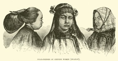 Kopfbedeckungen chinesischer Frauen, Swatow von English School