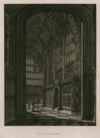 Henry VII. Kapelle, Westminster Abbey, London von English School