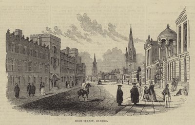 High Street, Oxford von English School