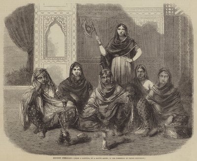 Hindufrauen von English School