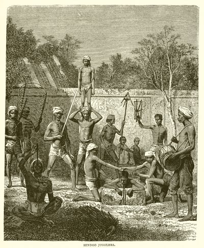 Hindoo-Jongleure von English School