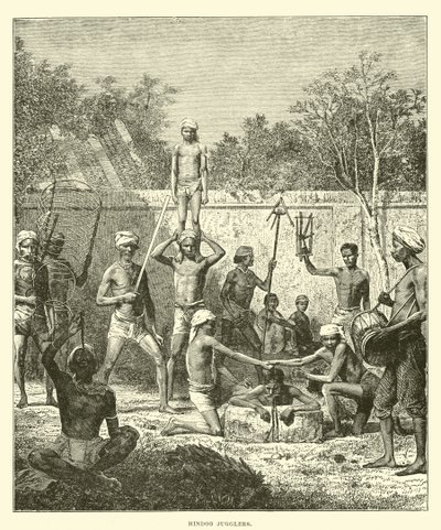 Hindujongleure von English School