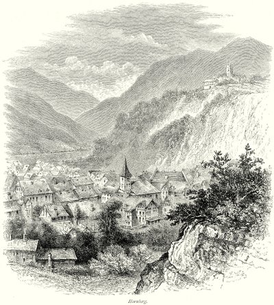 Hornberg (Gravur) von English School