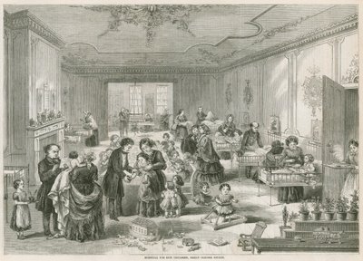 Hospital für kranke Kinder, Great Ormond Street, London von English School