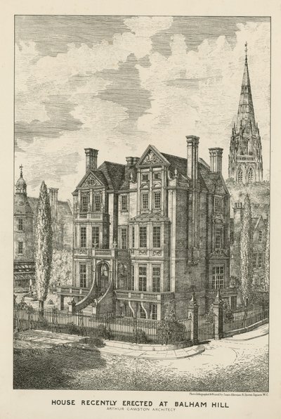 Haus kürzlich errichtet am Balham Hill von English School