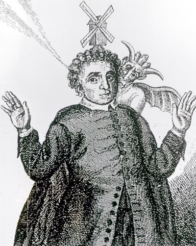 Hugh Peter (1598-1660) feuriger Armeeprediger, Leveller-Sympathisant und Unterstützer des Königsmords von English School