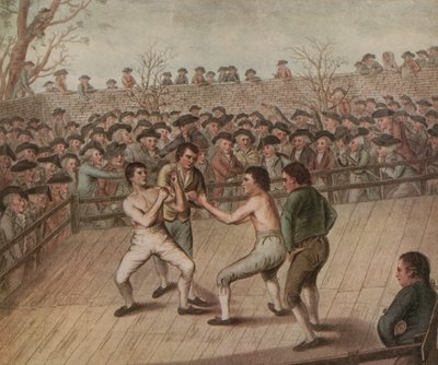 Kampf zwischen Humphreys und Mendozo in Odiham von English School