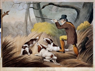 Jagd auf einen Bock in England von English School