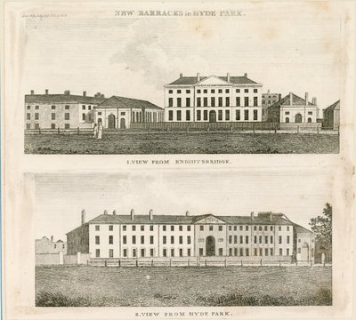 Hyde Park Barracks, London von English School