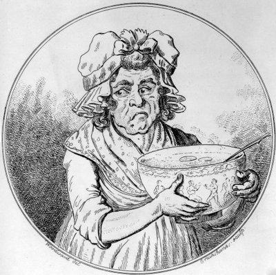 Illustration von George Moutard Woodward, graviert von Isaak Cruickshank, veröffentlicht von Allen & West, 1796 von English School