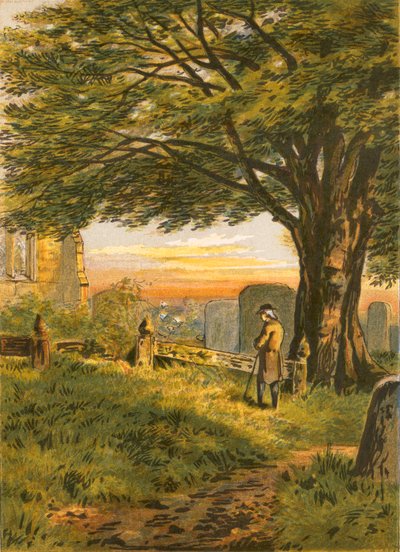 Illustration für Grays Elegie von English School
