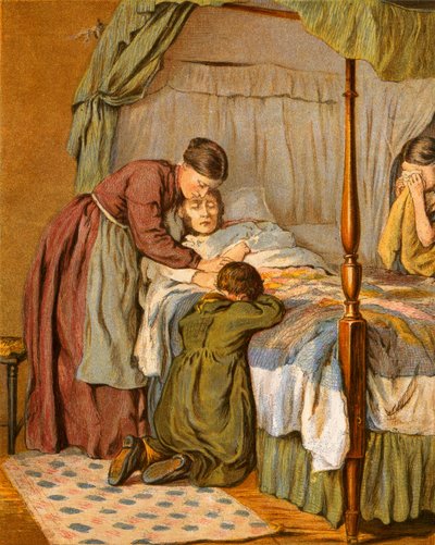 Illustration für Grays Elegie von English School