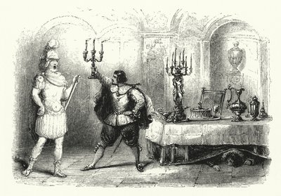 Illustration für Mozarts Oper Don Giovanni von English School
